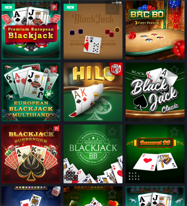 Гра в blackjack online