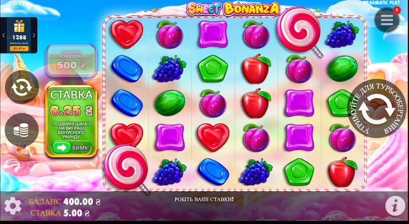 Играем в Sweet Bonanza