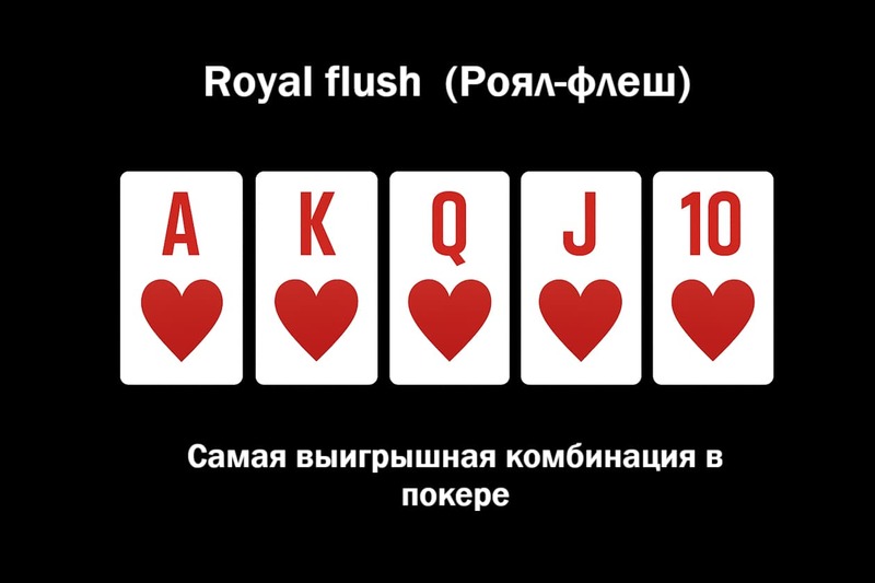 самая выигрышная комбинация в покере