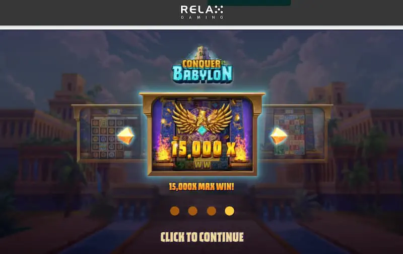 Conquer Babylon слот от Relax Gaming
