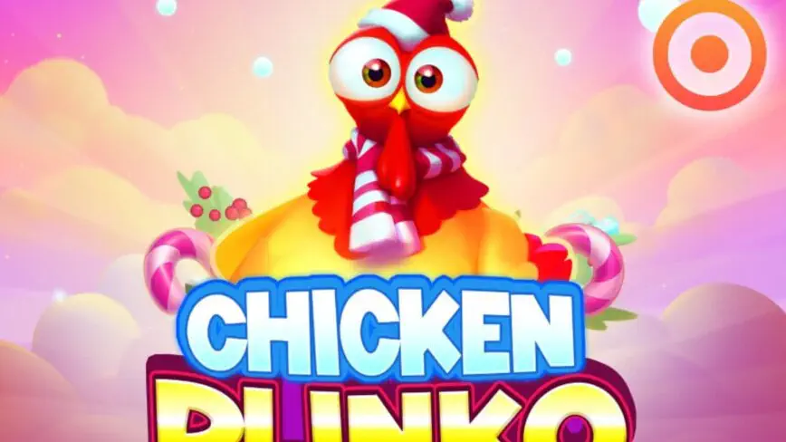 Chicken Plinko новый слот - Рождественские подарки от золотой курицы