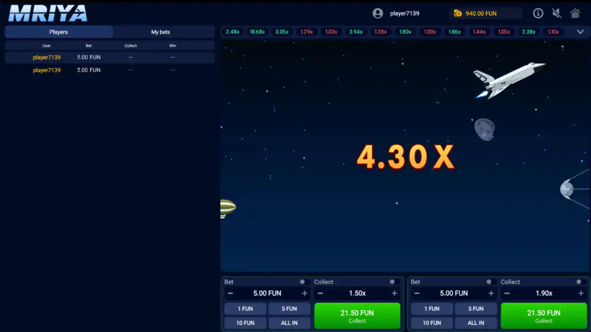 игровой автомат mriya