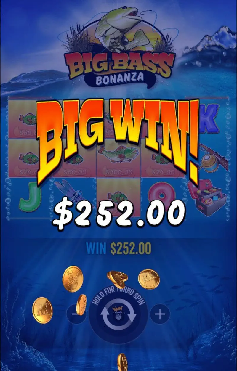 Big bass bonanza как выиграть