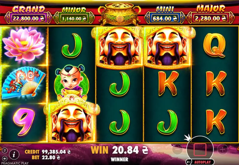 Джекпоти в Hold and Win