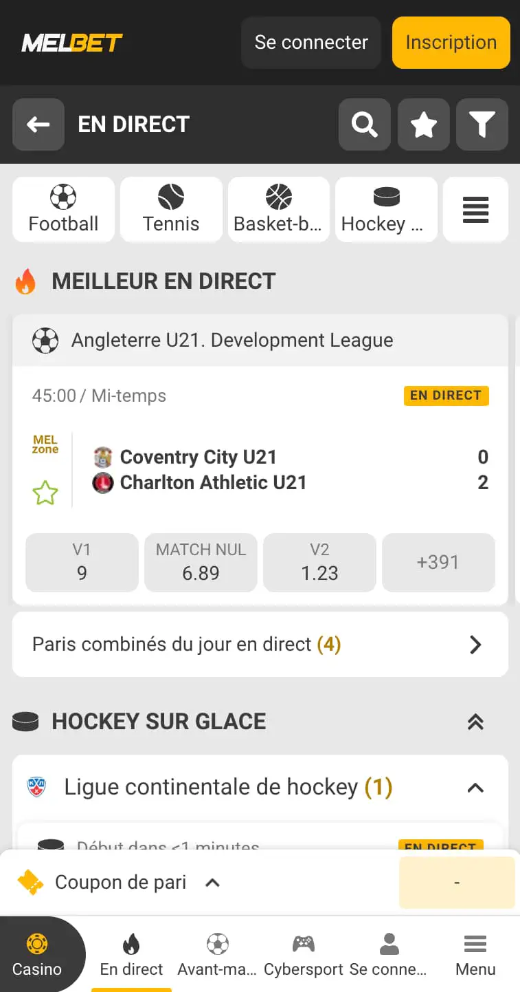 paris sportifs de Melbet 2026