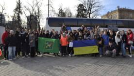 Сто детей из прифронтовых областей отправились на отдых в Латвию Сто детей из прифронтовых областей отправились на отдых в Латвию