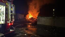Последствия атаки Украины 26 марта/Фото: Сумская ОГА В Кривом Роге прозвучало 15 взрывов, в Черкассах поврежден объект инфраструктуры: последствия атак