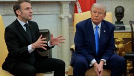 Після зустрічі з Зеленським Макрон переговорив із президентом США / Фото: Getty Images Після зустрічі з Зеленським Макрон переговорив із президентом США