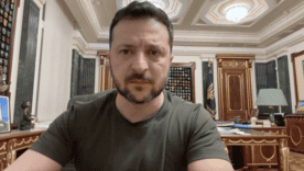 Вечірнє звернення Володимира Зеленського за 30 березня 2025 року. Фото: ОП Володимир Зеленський