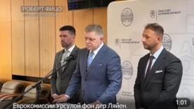 Фіцо висловив своє обурення критикою з боку фон дер Ляєн Фіцо висловив своє обурення критикою з боку фон дер Ляєн