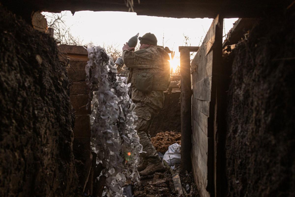 За март враг оккупировал 133 кв км украинской территории – DeepState/Фото: Getty Images За март враг оккупировал 133 кв км украинской территории – DeepState