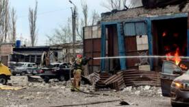 Наслідки атаки Кривого Рогу 2 квітня/Фото: ДСНС Наслідки атаки Кривого Рогу 2 квітня/Фото: ДСНС