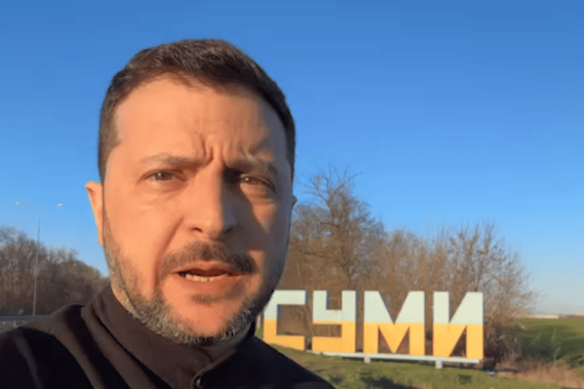 На тлі чуток про новий наступ рф Зеленський відвідав Сумську область
