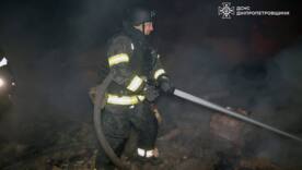 Наслідки атаки Дніпропетровської області 8 квітня/Фото: ДСНС, Сергій Лисак Наслідки атаки Дніпропетровської області 8 квітня/Фото: ДСНС, Сергій Лисак
