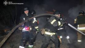 Наслідки атаки Дніпропетровської області 8 квітня/Фото: ДСНС, Сергій Лисак Наслідки атаки Дніпропетровської області 8 квітня/Фото: ДСНС, Сергій Лисак