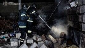 Наслідки атаки Харкова 9 квітня/Фото: ДСНС Наслідки атаки Харкова 9 квітня/Фото: ДСНС
