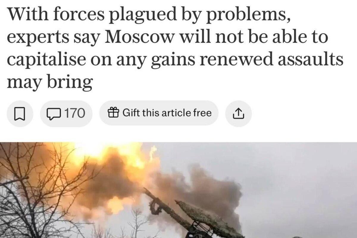Россияне могут попытаться прорвать границу в Сумской области - The Telegraph