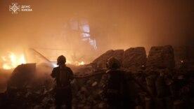Росіяни атакували Київ: є постраждалі Росіяни атакували Київ: є постраждалі