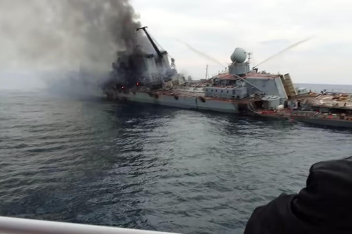 14 апреля: день, когда "москва" пошла на дно / Фото из соцсетей 14 апреля: день, когда "москва" пошла на дно, а Украина показала силу
