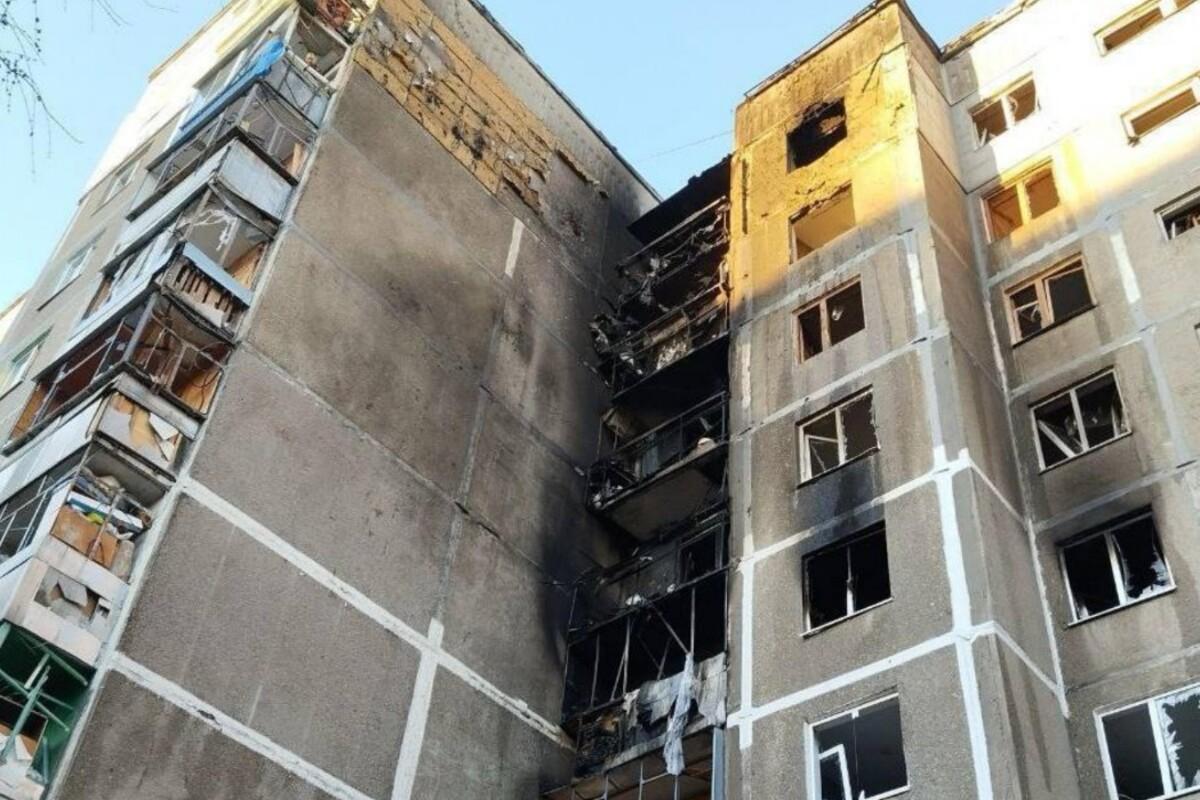 В Курске, в результате вооруженной агрессии путина повреждены 24 многоквартирных дома