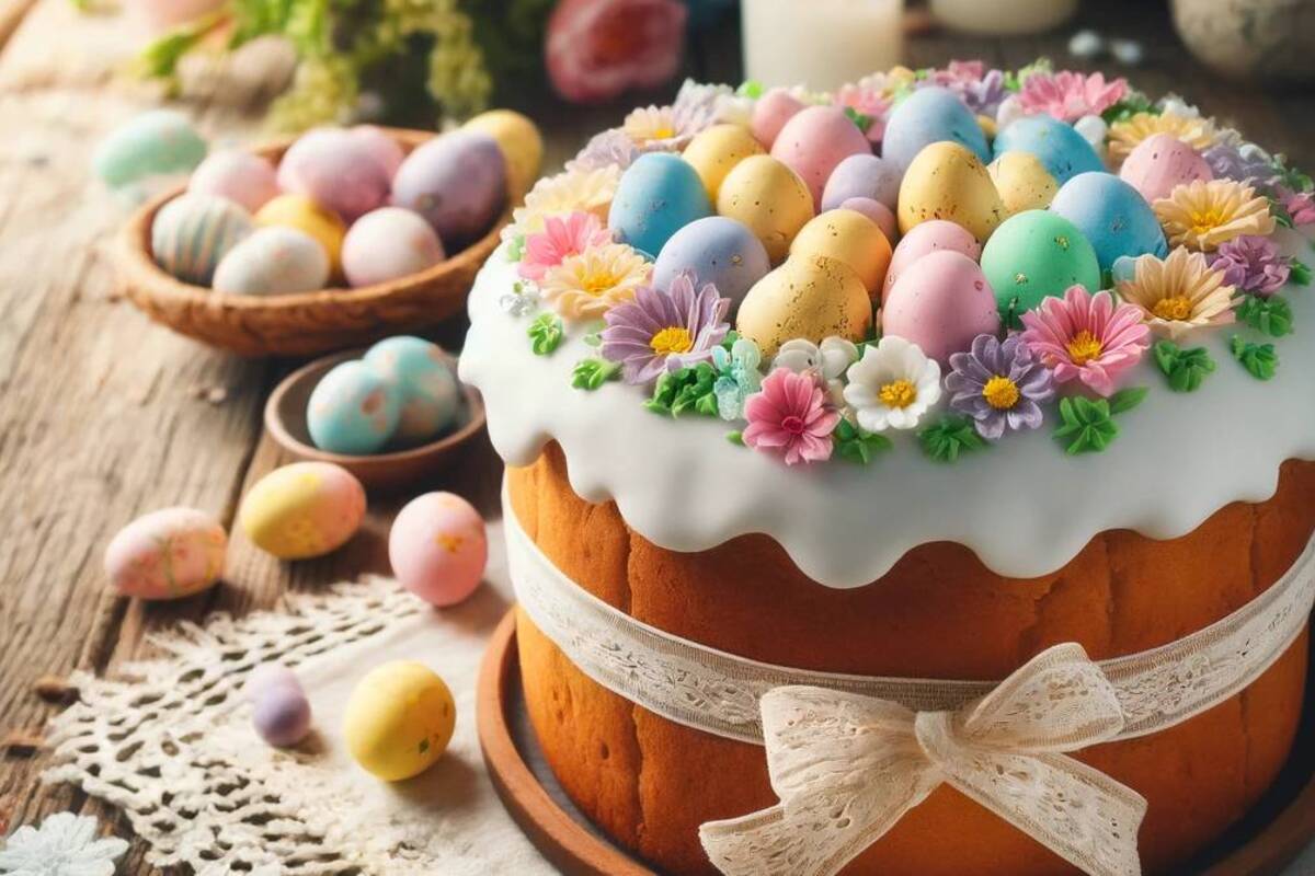 Секрет идеального украшения кулича / Фото: freepik Секрет идеального украшения кулича: тающие во рту мини-яйца!
