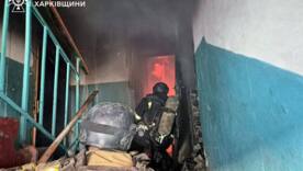 Наслідки атаки України 21 квітня/Фото: ДСНС Ворог атакував Миколаїв ракетами і влучив БпЛА по багатоповерхівці на Харківщині