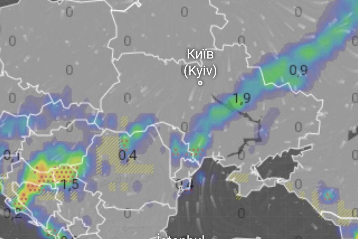 Предыдущие дни, 4-5 мая, уже отличились непогодой