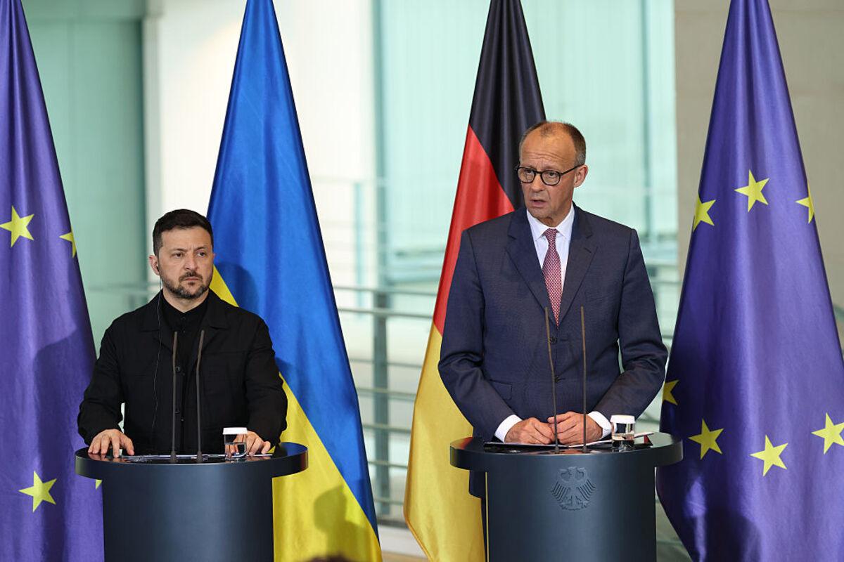 За закритими дверима: Зеленський і Мерц обговорюють Taurus та тиск на путіна