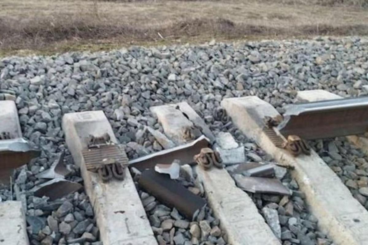 Партизани підірвали військовий ешелон рф біля Мелітополя. Фото: ЦНС товарняк під мелітополем вибух окупанти