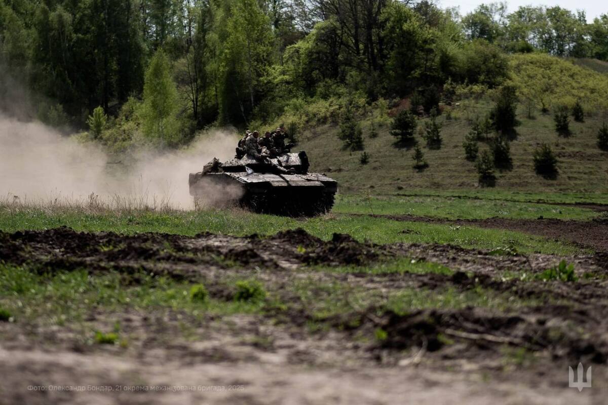 Оккупанты нарастили штурмовые действия в мае - DeepState/Фото: 21 ОМБР Враг усилил наступление: май стал месяцем интенсивных атак