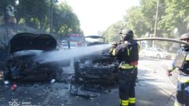 Наслідки атаки Сум 3 червня/Фото: ДСНС Наслідки атаки Сум 3 червня/Фото: ДСНС