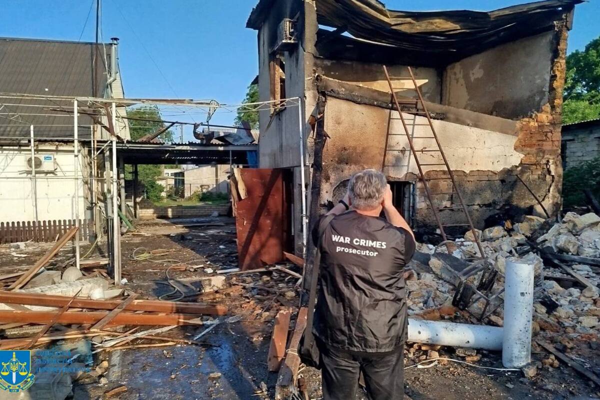 Последствия атаки Одессы 4 июня/Фото: Одесская облпрокуратура Последствия атаки Одессы 4 июня/Фото: Одесская облпрокуратура
