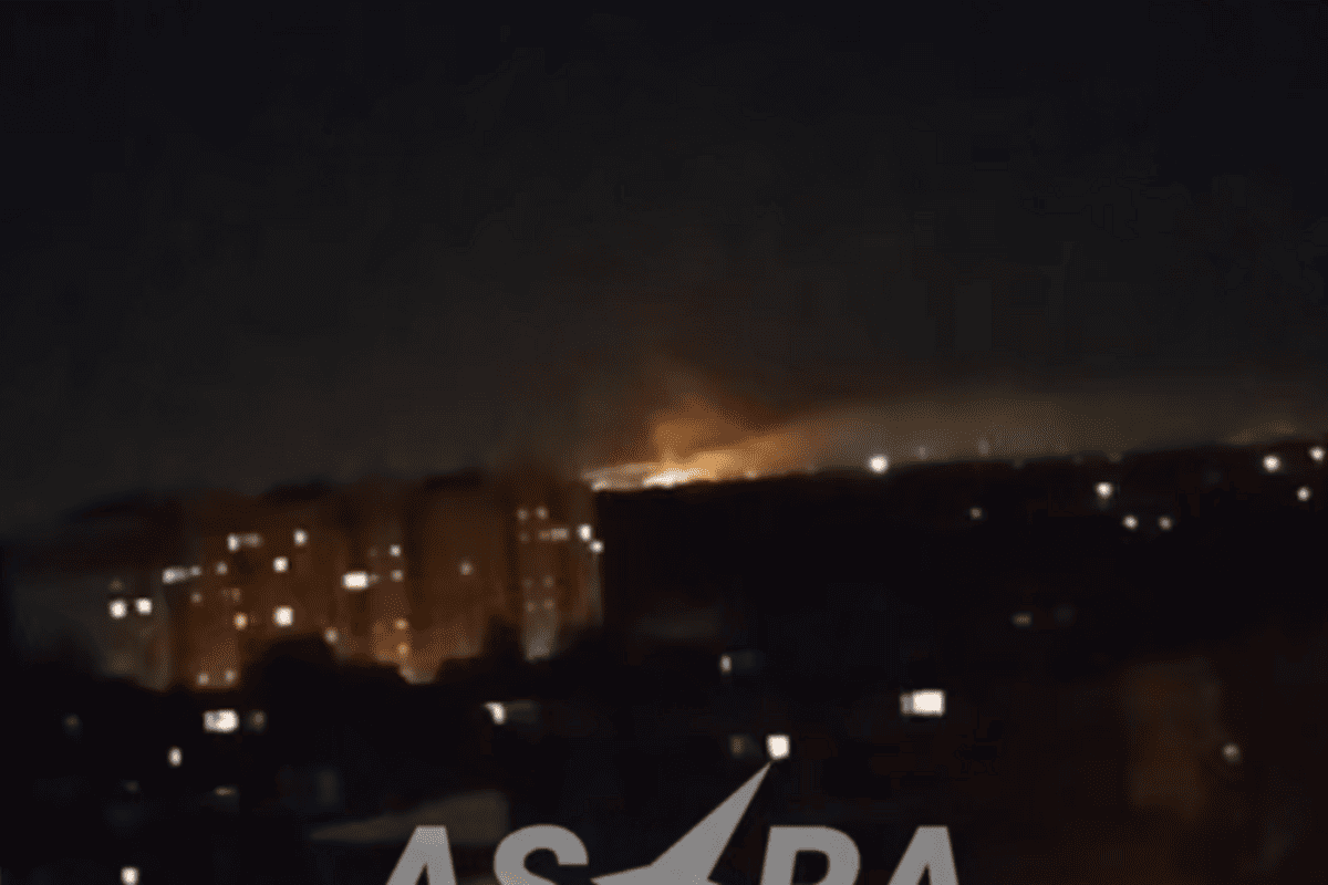 "Азотная бавовна": В РФ дроны устроили "фаер-шоу" на химзаводе/Фото: telegram "Азотная бавовна": В РФ дроны устроили "фаер-шоу" на химзаводе