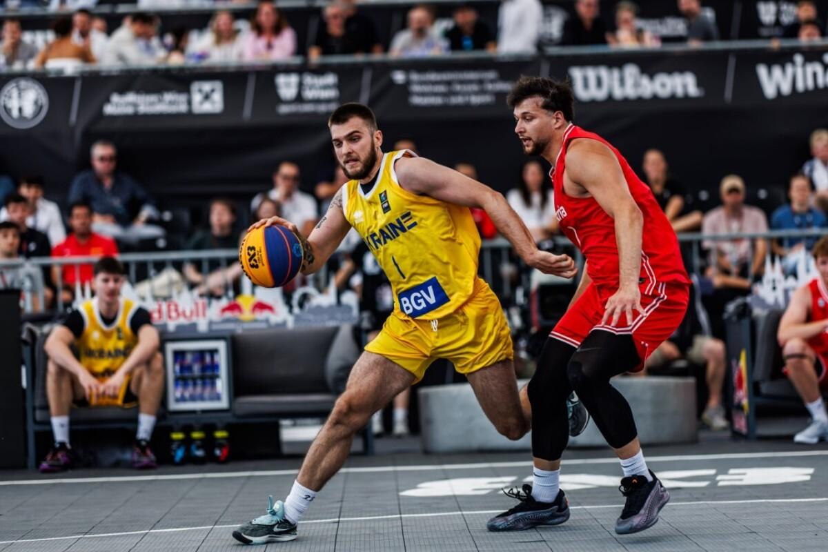 ФБУ Сборная Украины сыграла со сборной Хорватии в баскетбол 3x3