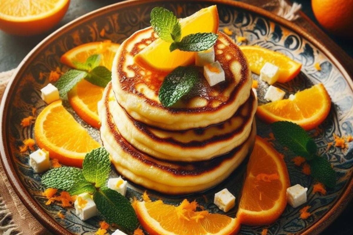 "Завтрак чемпионов": Сырники с ванилью и апельсиновым соусом / Фото: dishmagazine.com "Завтрак чемпионов": Сырники с ванилью и апельсиновым соусом
