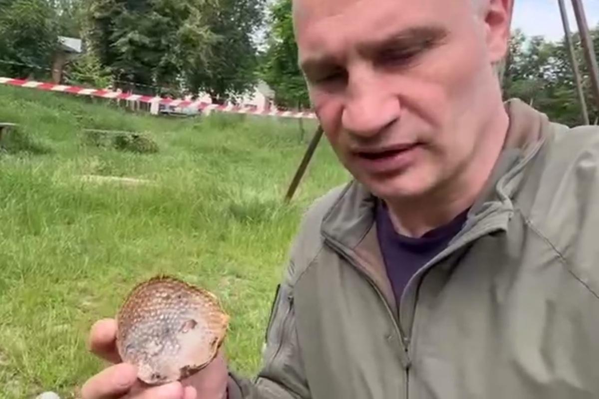 Хотели максимальных жертв: Кличко показал, чем враг бил по Киеву / Фото: кадр з відео Хотели максимальных жертв: Кличко показал, чем враг бил по Киеву