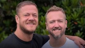 Ден Рейнольдс зі своїм братом Маком / Фото: United24 Від UNITED24 до геймерів! Imagine Dragons представили гру, створену з українцями
