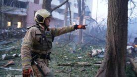 Последствия атаки Киеве 23 июня/Фото: ГСЧС Последствия атаки Киеве 23 июня/Фото: ГСЧС