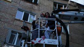 Последствия атаки Киеве 23 июня/Фото: ГСЧС Последствия атаки Киеве 23 июня/Фото: ГСЧС