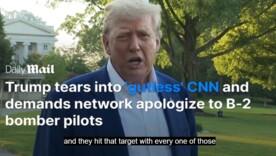 Трамп вибухнув тирадою проти «подонків» CNN через повідомлення про американські удари Трамп вибухнув тирадою проти «подонків» CNN через повідомлення про американські удари