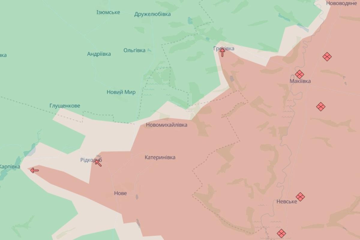 Россияне продвинулись в Сумской и Донецкой областях - захвачены новые территории / Фото: Deep State Россияне продвинулись в Сумской и Донецкой областях - захвачены новые территории