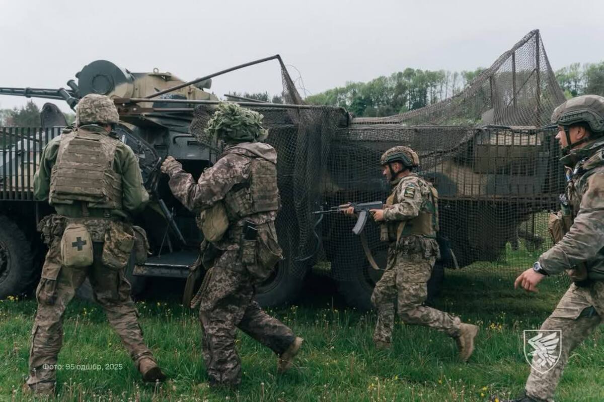 Важке літо попереду: НАТО прогнозує посилення боїв через ілюзії Кремля/Фото: 95 ОДШБр Важке літо для українців: НАТО прогнозує посилення боїв