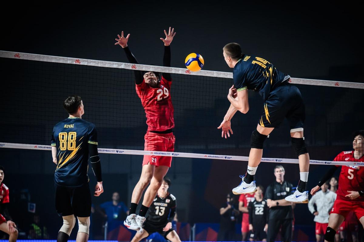 volleyballworld Україна вирвала перемогу над Японією у волейбольній Лізі націй