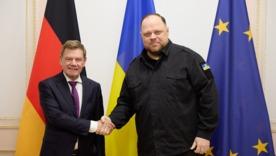 Україна та Німеччина готують нові санкційні удари по рф / Фото: Facebook: Ruslan Stefanchuk Україна та Німеччина готують нові санкційні удари по рф / Фото: Facebook: Ruslan Stefanchuk