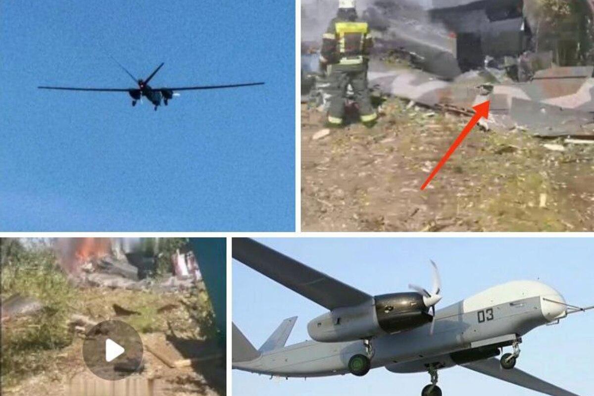 В Казани на жилой дом упал новейший российский дрон «Альтаир»