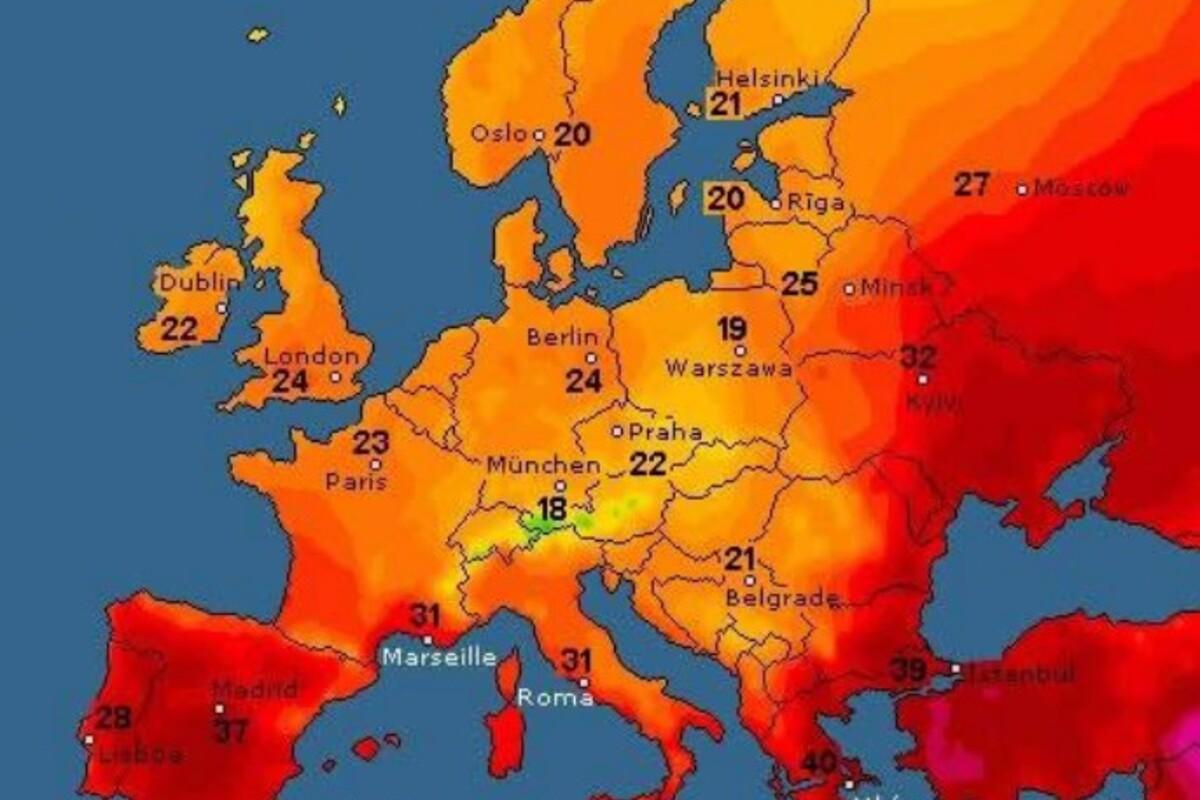 Украина пылает от жары: до +39°C на Востоке, но грозы с градом уже мчатся на Запад – готовьтесь Украина пылает от жары: до +39°C на Востоке, но грозы с градом уже мчатся на Запад – готовьтесь