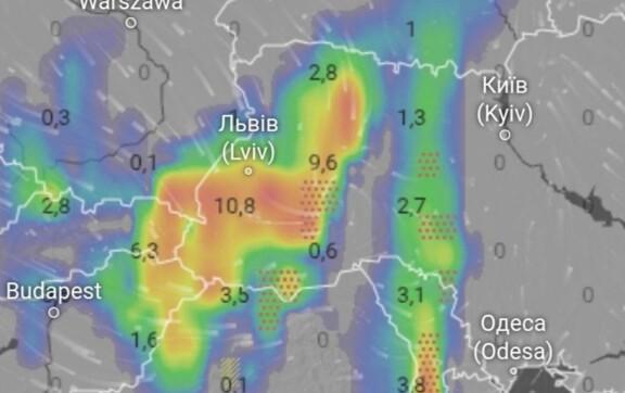Прогноз для Киевской области и Киева на 10 июля