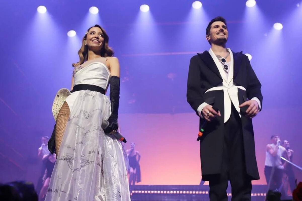Дорофєєва і Позитив заінтригували новою піснею / Фото: instagram.com/vremyaisteklo Дорофєєва і Позитив заінтригували новою піснею