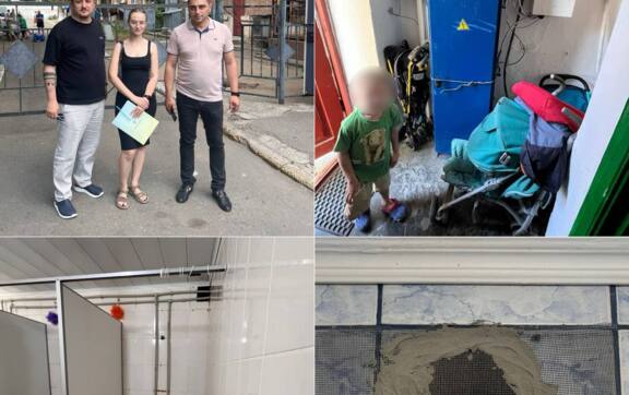 Омбудсман назвав небезпечними для життя жахливі умови у місці проживання ВПО у Миколаєві