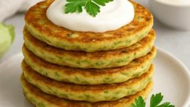 Кабачковые блины с сюрпризом внутри: легкие, как летний вечер / Фото: shuba.life Кабачковые блины с сюрпризом внутри: легкие, как летний вечер